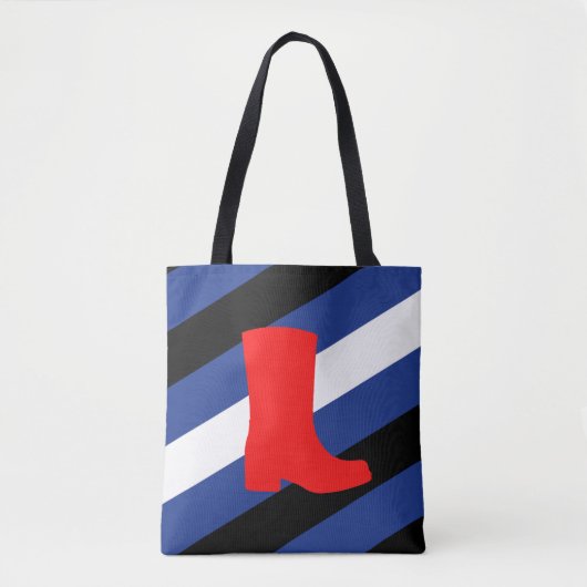 Laars Pride-vlag Tote Bag (Voorkant)