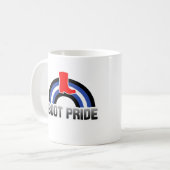 Laars trots koffiemok (Voorkant links)