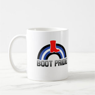Laars trots koffiemok