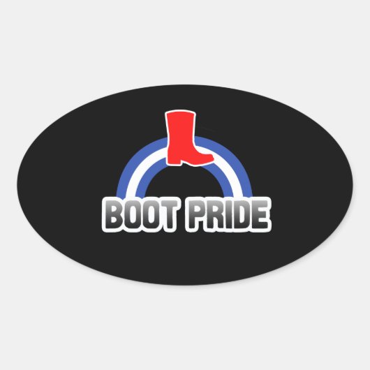 Laars trots ovale sticker (Voorkant)