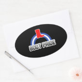 Laars trots ovale sticker (Envelop)