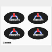 Laars trots ovale sticker (Vel)