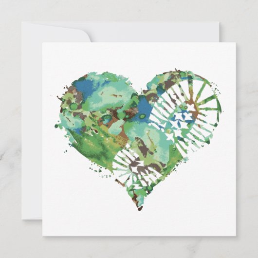 laarsstomp hart kaart (Voorkant)