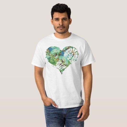 laarsstomp hart t-shirt (Voorkant volledig)
