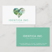 laarsstomp hart visitekaartje (Voorkant / Achterkant)