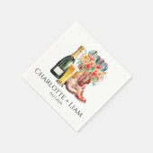 Laarzen, brouwsels en Bubble's douchekapins Servet (Hoek)