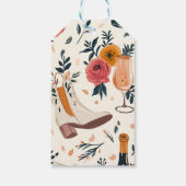Laarzen & Bruisend Westerse Bruiloft Borrel Cadeaulabel (Achterkant)