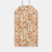 Laarzen Bruisende Rustieke Westerse Bruiloft Count Cadeaulabel (Achterkant)