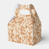 Laarzen Bruisende Rustieke Westerse Bruiloftsfeest Bedankdoosjes (Achterkant)