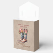 Laarzen Brunch & Bubbly Vrijgezellenfeest Bedankdoosjes (Geopend)