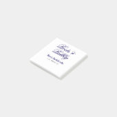 Laarzen & Bubbel vrijgezellenfeest naam purpleplac Post-it® Notes (Schuin)