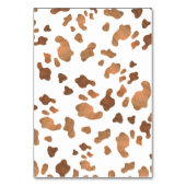 Laarzen & bubbels vrijgezellenfeest, Trouwtafel nu Kaart (Achterkant)