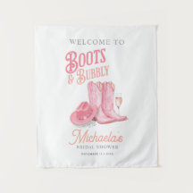 Laarzen & Bubbels Westerse Cowgirl Roze Bruidsdouc