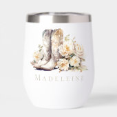 Laarzen & Bubble Elegant Bloemen Bruids Bruidsmeis (Achterkant)