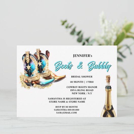 Laarzen bubbly fantasy cowgirl laarzen glanzend we kaart (Staand voorkant)