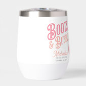 Laarzen & Bubbly Western Cowgirl Roze Vrijgezellen (Voorkant)