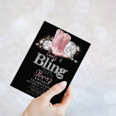 Laarzen en Bling Verjaardag Kaart