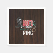 Laarzen en Bling voor de Ring - Servet (Voorkant)