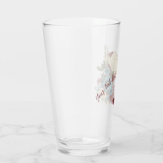Laarzen en bloemen schoonheid-bewerkbaar glas (Rechts)