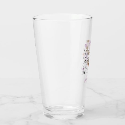 laarzen en bloemen - schoonheid glas (Rechts)
