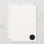 Laarzen en Bruisende Bruidsmeisjesborrel Kaart (Achterkant)