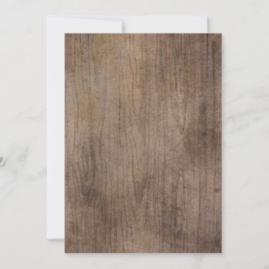 Laarzen en bubbels bruidsuitnodiging, kaart (Achterkant)