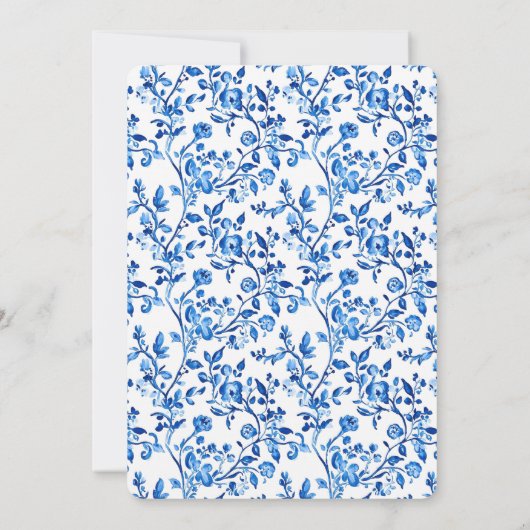 Laarzen en bubbels Elegante rustieke bloemrijke br Kaart (Achterkant)