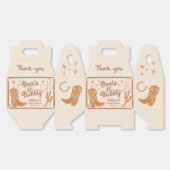 Laarzen en bubbels Westerse bruidsfeest cadeau doo Bedankdoosjes (Ongevouwen)