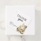 Laarzen en Bubble Western Vrijgezellenfeest Bedankjes Labels (In situ)