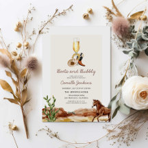 Laarzen en Bubble Western Vrijgezellenfeest