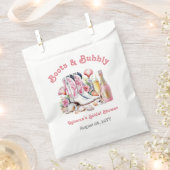 Laarzen en Bubbly Cowgirl Vrijgezellenfeest Bedankzakje (Geknipt)