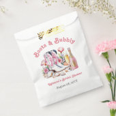 Laarzen en Bubbly Cowgirl Vrijgezellenfeest Bedankzakje (Gezegeld)