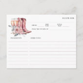 Laarzen en Bubbly Elegant Roze Vrijgezellenfeest R Informatiekaartje (Voorkant)