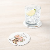 Laarzen en Bubbly Paper Onderzetter (Insitu)