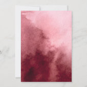 Laarzen en Bubbly Vrijgezellenfeest Rode Bloemen W Kaart (Achterkant)