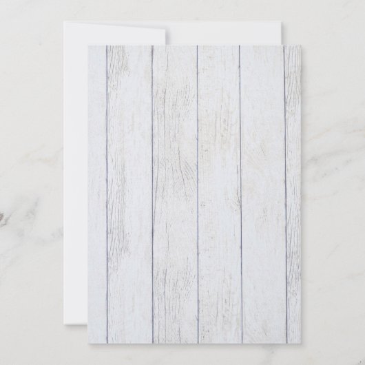 Laarzen en Bubbly Vrijgezellenfeest Winter Blue Fl Kaart (Achterkant)