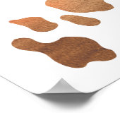 Laarzen en Bubbly Vrijgezellenfeest zitkaart Poster (Hoek)