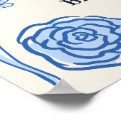 Laarzen en Bubbly Western Vrijgezellenfeest Welkom Poster (Hoek)