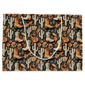 Laarzen en cactus groot cadeauzakje (Achterkant)