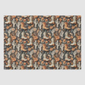 Laarzen en cactus tissuepapier (Voorkant)