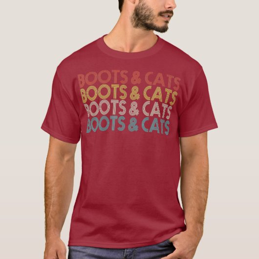 Laarzen en Katten - Funny House Techno T-shirt (Voorkant)
