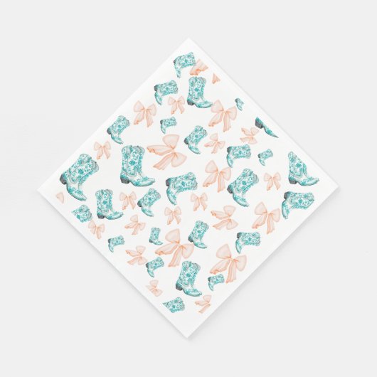 Laarzen en strikken servetten (Hoek)