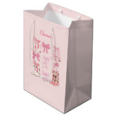 Laarzen en Strikken Westerse Gepersonaliseerde Cad Medium Cadeauzakje (Achterkant Gekanteld)