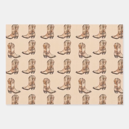  laarzen inpakpapier vel (Voorkant 2)