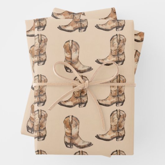  laarzen inpakpapier vel (In situ)