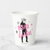 Laarzen 'n Bling Bachelorette Disco Darlin' ID925  Papieren Bekers (Voorkant)