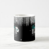 Laarzen 'n Bling Disco Bachelorette Teal ID925 Koffiemok (Center)