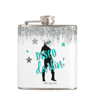 Laarzen 'n Bling Disco Darlin' Teal ID925  Heupfles