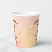 Laarzen N' Bubbelige Cowboylaarzen Bruiloft Feeste Papieren Bekers (Rechts)