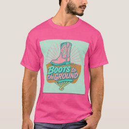 Laarzen naar de grond - Cowgirl Energy T-shirt